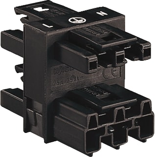 Wago - Winsta Midi 770 Comp. verd. insteekb. gebouwinstal. Verdeler 1M-3F 3P W