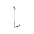 Emco - System 2 Handgreep aangepast sanitair Sys2 Glijst Re 90G Zw/Ch
