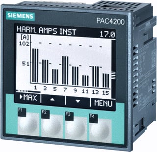 Siemens - Sentron PAC4 Multifunctionele paneelmeter panmtr 7km4212-0ba00-2aa0