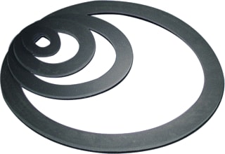 De Beer - GUMMI FLENSDICHTINGEN Rubber flensafdichting (DIN) Flnsafd Gu Dn10 Pn10-40