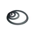 De Beer - GUMMI FLENSDICHTINGEN Rubber flensafdichting (DIN) Flnsafd Gu Dn10 Pn10-40