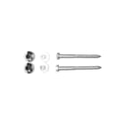 De Beer - Schroefbevestigingsset Wc-Bev.Set 6X70 Pk Vz Wit