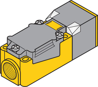 Turck - Uprox+ Inductieve naderingsschakelaar Nadschak Ni50U-Cp40-Vp4X2