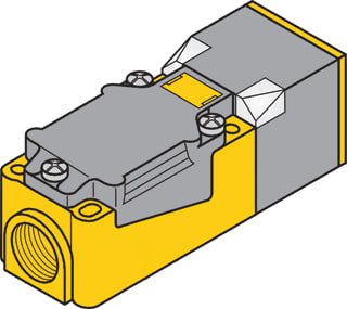 Turck - Uprox+ Inductieve naderingsschakelaar Nadschak Bi20U-Cp40-Vp4X2