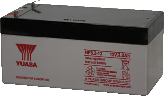 Yuasa - NP Accu (lood) 12V-Ldaccu Np3.2-12 Ds10