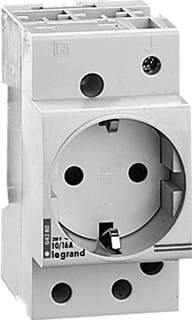 Legrand - LEXIC DIN Wandcontactdoos modulair Wcd 2P Ra 4285 Modulair