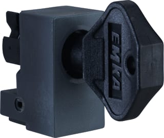 Schneider Electric Sarel - Binnenwerk slot voor kast/lessenaar insert driekant 7mm
