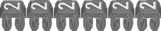 Legrand - CAB 3 Kabel-/adercodering Cab3 2 Rd 0.5-1.5 Ds1200