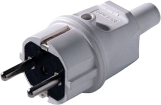 Martin Kaiser - 514 Geaarde stekker Contst Pvc Ra Tule Wit