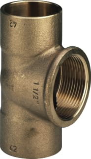 Viega - Soldeerfittingen 94130G Fitting met 3 aansluitingen 103453