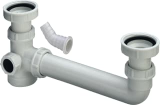 Viega - Gootsteenafvoeren 7941 Fitting met 3 aansluitingen 122539
