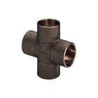 Viega - Soldeerfittingen 94180 Fitting met 4 aansluitingen 135508