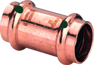Viega - Profipress Cu 2415 Fitting met 2 aansluitingen Fitting 292744