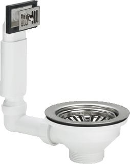Viega - Multiplex Trio / speciale modellen 71284 Afvoerplug Plg-Overlpcomb Afvgt 90Mm