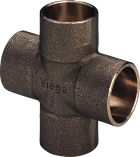 Viega - Soldeerfittingen 94180 Fitting met 4 aansluitingen 134464