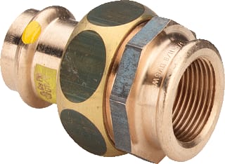 Viega - Profipress G 2652 Fitting met 2 aansluitingen Persfit2 Schrf 54 X 2