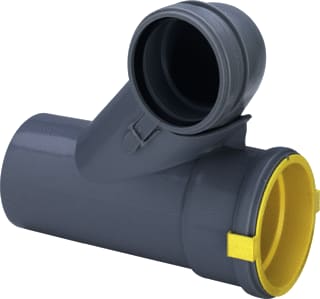 Viega - Steptec / Viegaswift 8092 Fitting met 3 aansluitingen 284497