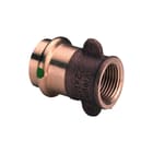 Viega - Sanpress 2212.3 Fitting met 2 aansluitingen sanp overg.st 18x1/2