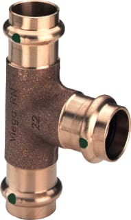 Viega - Sanpress 2218 Fitting met 3 aansluitingen 313647