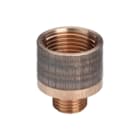 Viega - Bronzen draadfittingen 3242 Fitting met 2 aansluitingen Draadfit2 Verloop 1/2X3/8