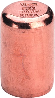 Viega - Profipress Cu 2457 Fitting met 1 aansluiting Profiprstop 15