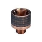Viega - Bronzen draadfittingen 3242 Fitting met 2 aansluitingen 320423