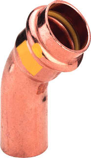 Viega - Fitting met 2 aansluitingen 345686
