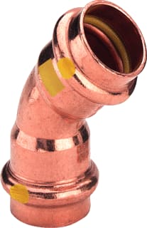 Viega - Fitting met 2 aansluitingen 345617