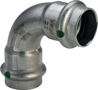 Viega - Sanpress Inox 2316 Fitting met 2 aansluitingen Fitting 435646