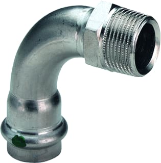 Viega - Fitting met 2 aansluitingen fitting 2 436919