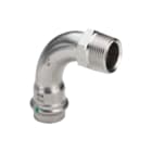 Viega - Sanpress Inox 2314 Fitting met 2 aansluitingen Sanp Overgknie Rvs 54X2Bu