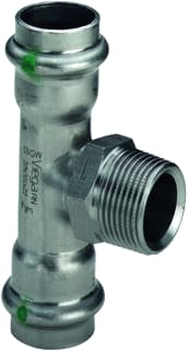 Viega - Sanpress Inox 23172 Fitting met 3 aansluitingen 437169