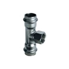 Viega - Sanpress Inox 2317.2 Fitting met 3 aansluitingen Sanp Persfit3 28X3/4X28