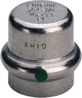Viega - Sanpress Inox 2356 Fitting met 1 aansluiting Sanp Eindkap Rvs 42