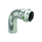 Viega - Sanpress Inox 2316.1 Fitting met 2 aansluitingen Sanp Bocht Rvs 22 90Gr Spiexpe