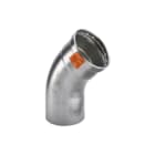 Viega - Sanpress Inox 2326.1 Fitting met 2 aansluitingen sanp bocht rvs 108 45gr spixpe