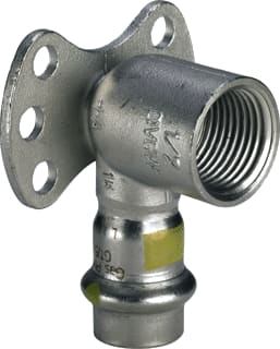 Viega - Sanpress Inox Gas Muurplaat 487300
