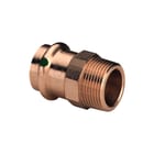 Viega - Sanpress-persfittingen met draad 22112 Fitting met 2 aansluitingen Sanp Overgst 15X1/2Npt