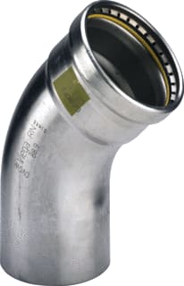 Viega - Fitting met 2 aansluitingen fitting 2 578312