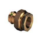 Viega - Sanpress-persfittingen met draad 2267 Fitting met 2 aansluitingen Sanp Isol.Kopp 42X1 1/2
