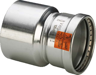 Viega - Sanpress Inox 2315.1 Fitting met 2 aansluitingen sanp inst verloop 108,0x54