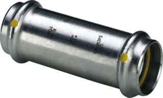 Viega - Fitting met 2 aansluitingen fitting 2 487041