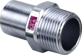 Viega - Fitting met 2 aansluitingen 642 099