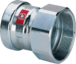 Viega - Prestabo 1112 Fitting met 2 aansluitingen Presta Overgst 88,9X3 Bi
