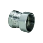 Viega - Sanpress Inox XL 2312XL Fitting met 2 aansluitingen Aansl 619978