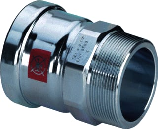 Viega - Prestabo 1111XL Fitting met 2 aansluitingen Aansl 629977