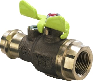 Viega - Gasarmaturen Systeemtechniek 26713 Gaskraan Viega Profprg Gaskoglkr 1 X 28