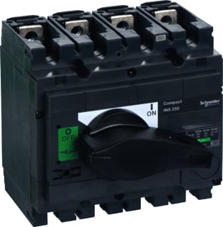 Schneider Electric - Compact Lastscheider Ins250 250A 4P