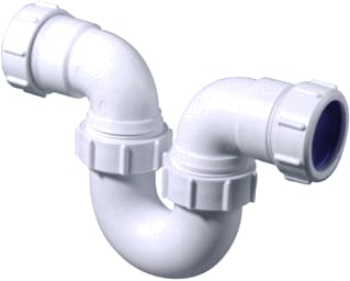 McAlpine - P-, S-, beker sifon Sifon Model P 40X40