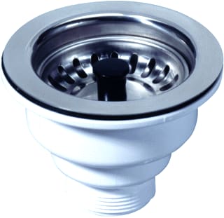 Walraven - Afvoerplug Mcal Korfplug + Rvs Korf 6/4"